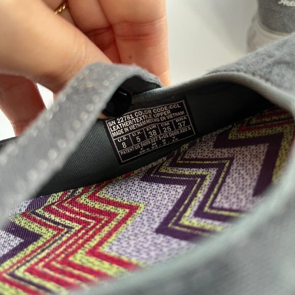 SKECHERS MARY JANE SNEAKERS WOMEN'S EZ FLEX 2 SEEKING LOVE SIZE 8 ATHLET… - Picture 5 of 6